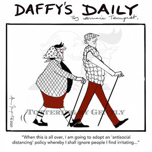 Daffy's Daily - Antisocial distancing (DD66)
