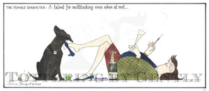 Women multitasking even at rest ...  (CL0591)