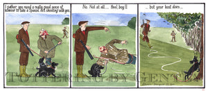 A spaniel out shooting ...  (CL0902)