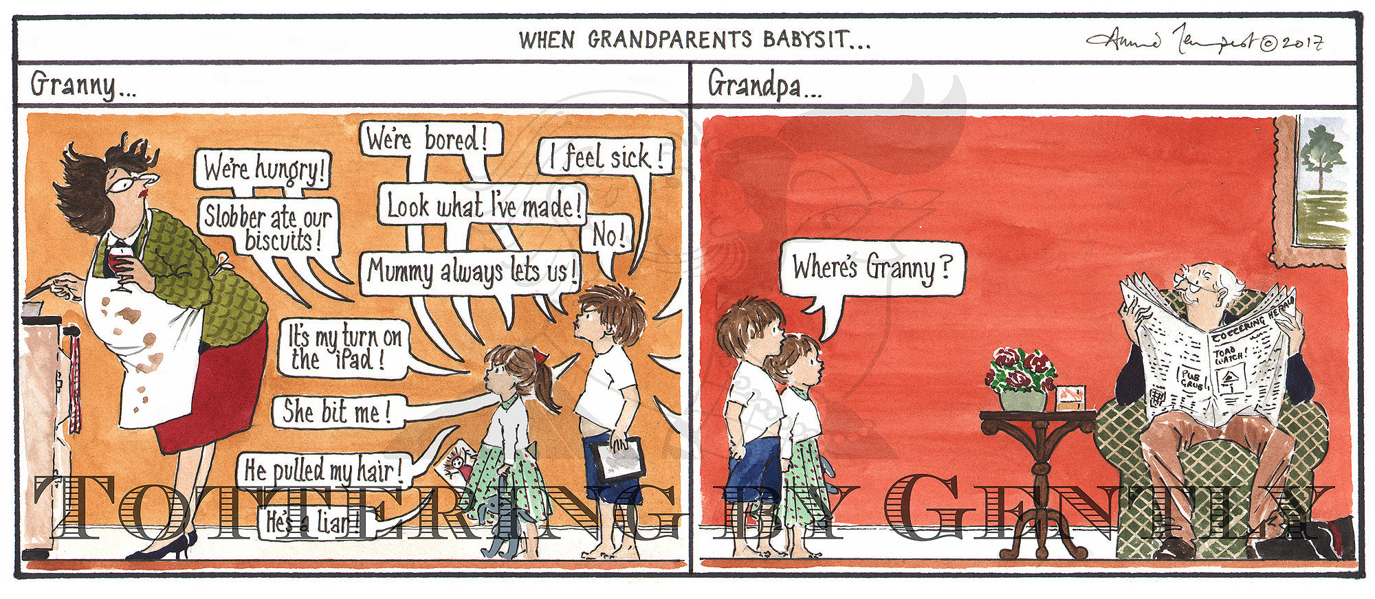 When grandparents babysit... (CL1197)