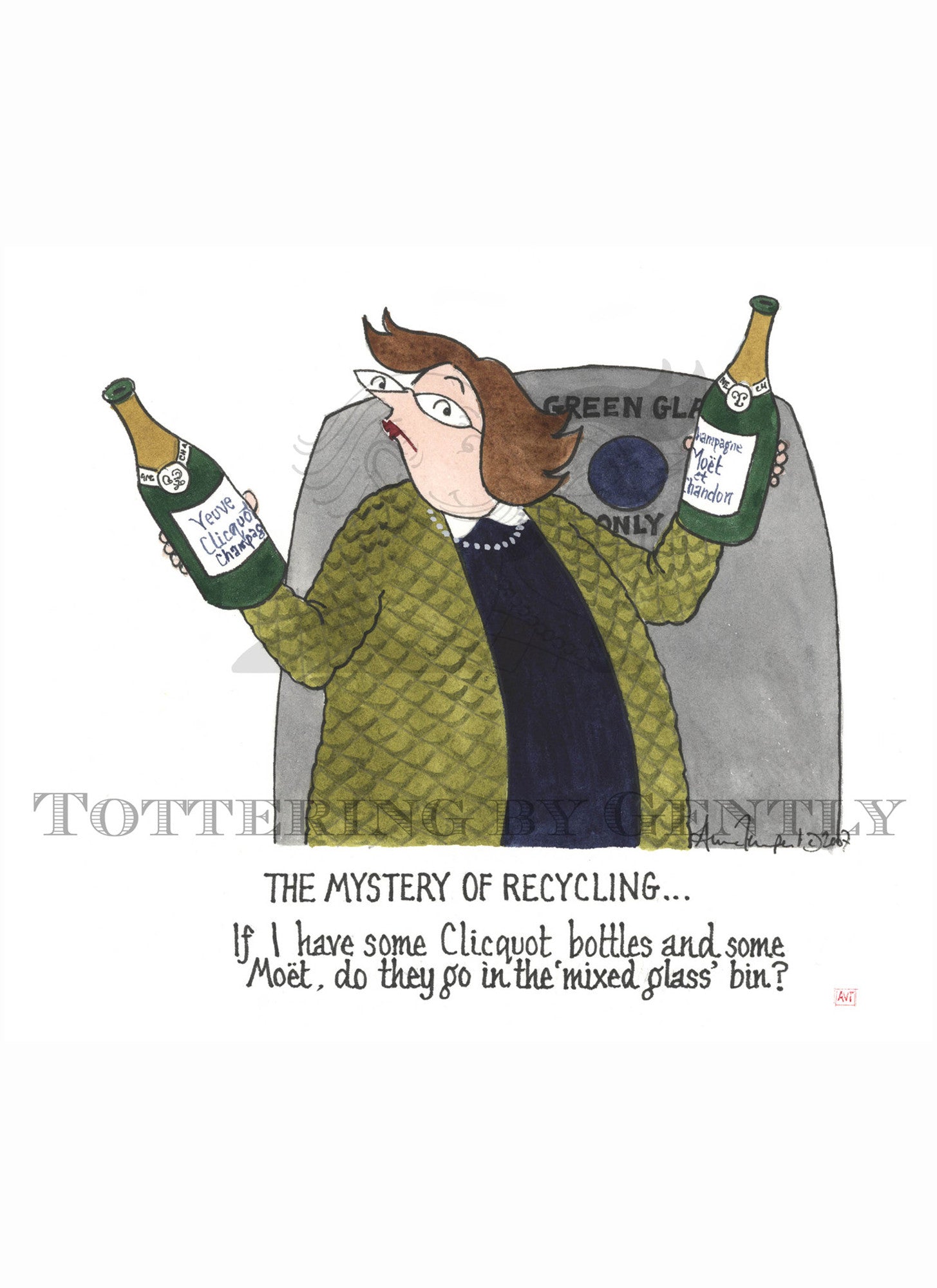 The mystery of recycling...  (S0457)