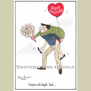Happy Anniversary:  Couples who laugh, last... (S1442a)