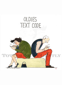 Oldies Text Code...  (S1496)