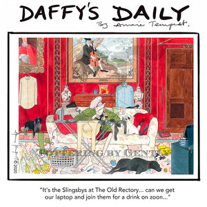 Daffy's Daily - Slingsby's drink on zoom (DD63)
