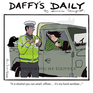 Daffy's Daily - Alcohol - hand sanitiser (DD48)