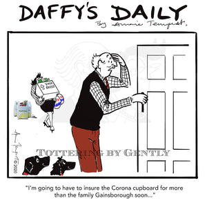 Daffy's Daily - Insure Corona cupboard (DD07)